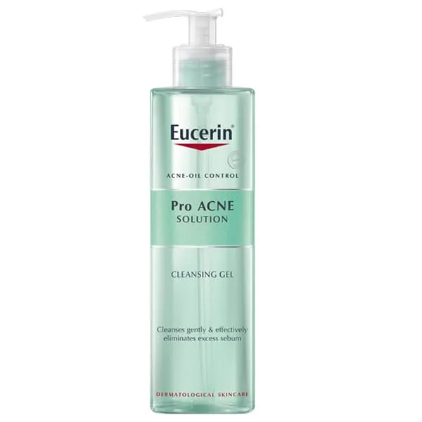 เจลล้างหน้าลดสิว Eucerin