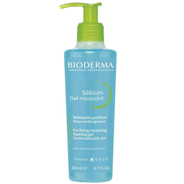 เจลล้างหน้าลดสิว Bioderma
