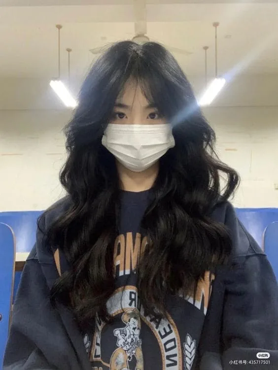 ทรงผม Wolf Cut ม้วนผม เกาหลี