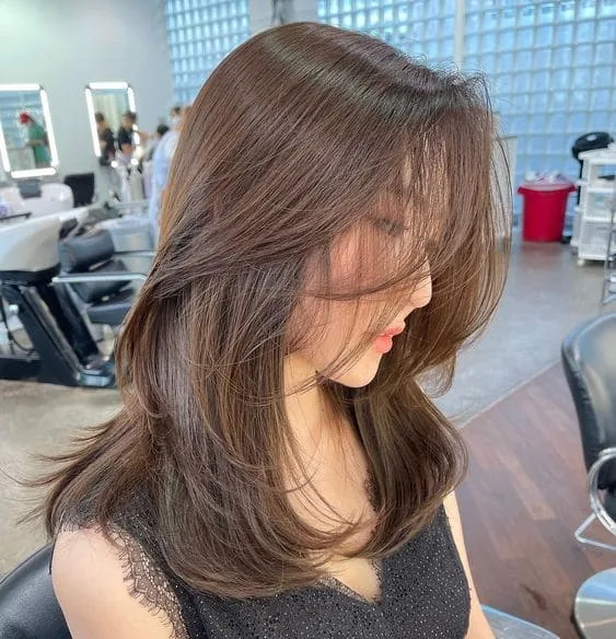 ทรงผม Wolf Cut ม้วนผมสวยๆ
