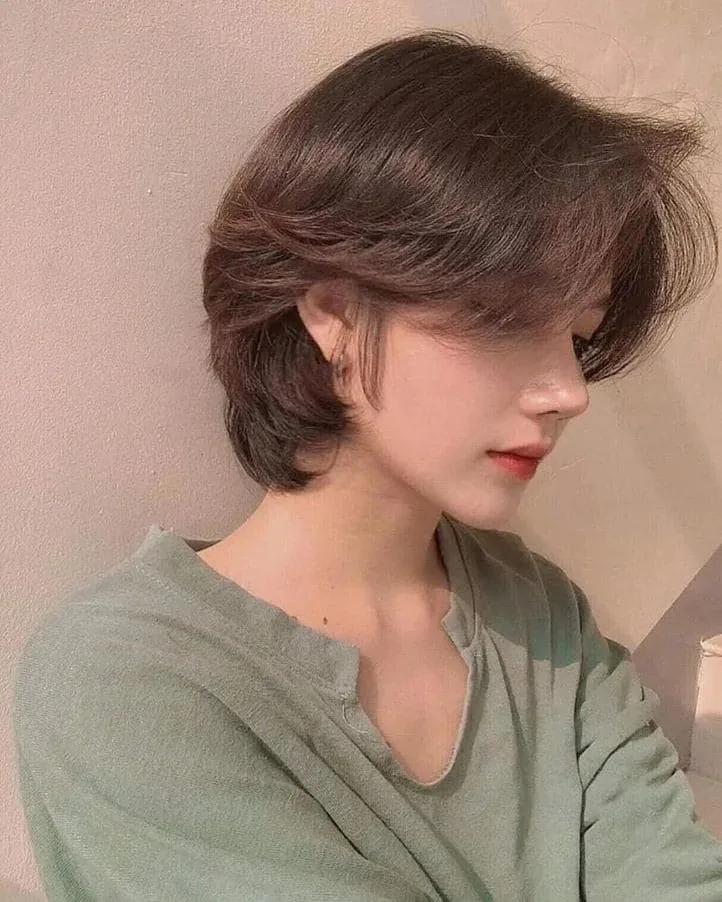 Wolf Cut สั้น
